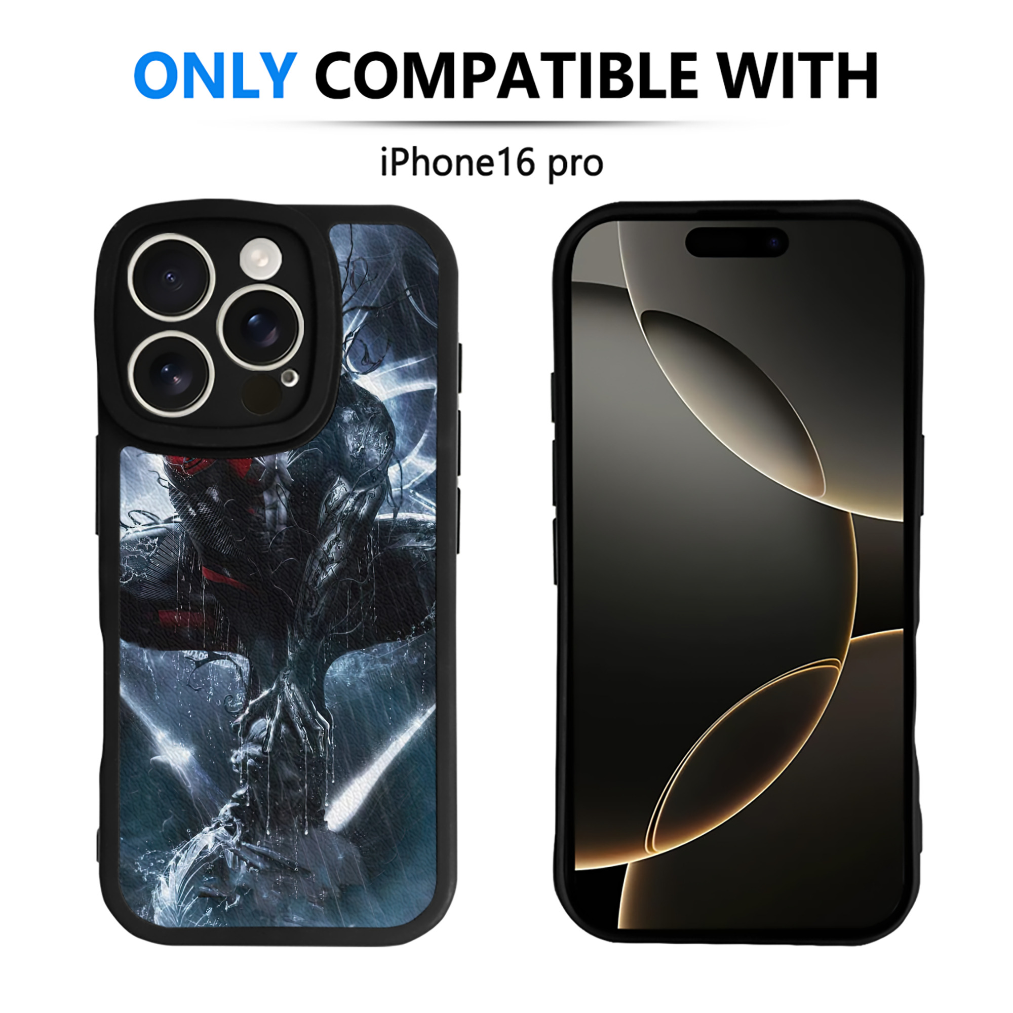 （画像用） Spider Man スパイダーマン 【iPhone 16シリーズ対応】シリコンスマホケース（レザー調） 材質：シリコン